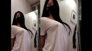 South Korean BJ Jayeon Mirror Sexy Dance With Pointy Nipples